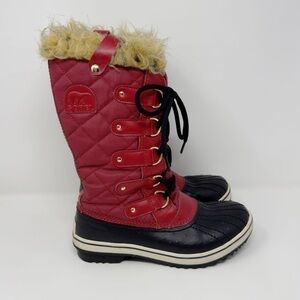 Sorel Tofino Red Winter Boots